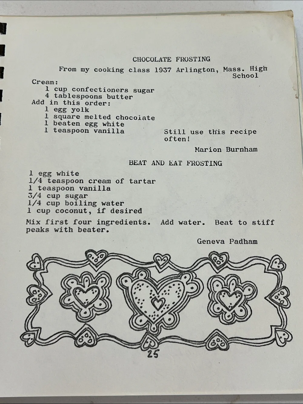 Vintage 1976 Pleasant Cooking Maine Church Community Cookbook Spiral Bound